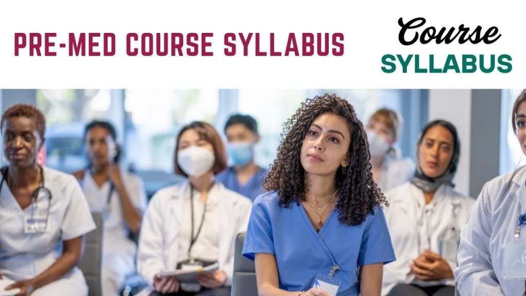 Pre-Med Course Syllabus